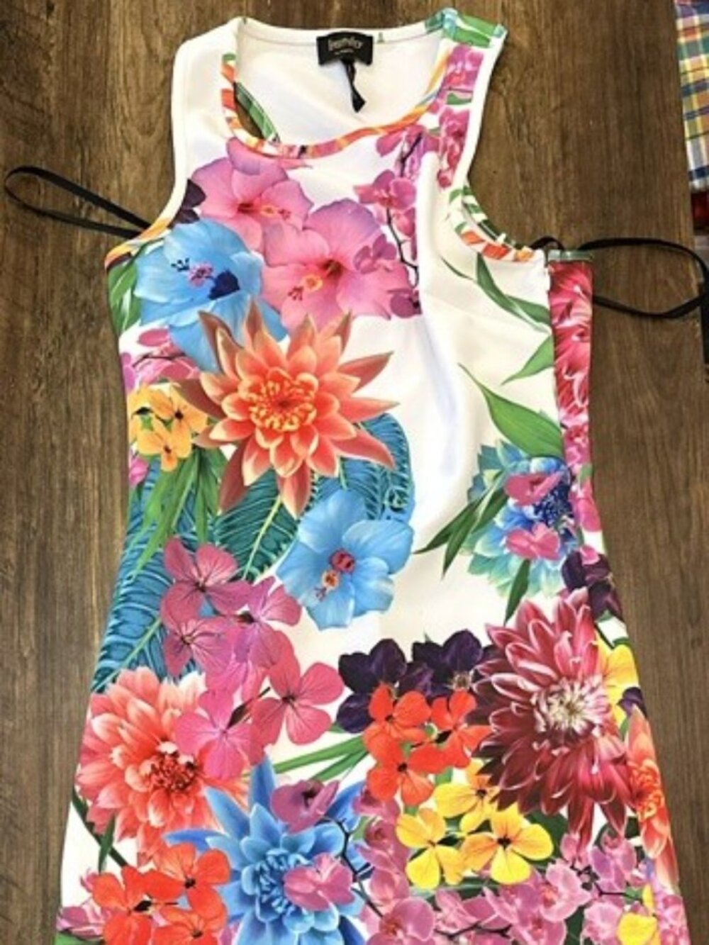 Laundry by Shelli Segal Tropical Floral Sheath Dress Women's Size S